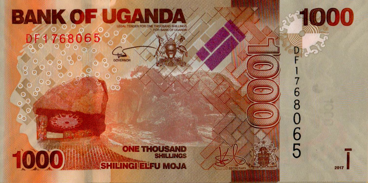 Uganda 1000 2017 UNC P-49/e